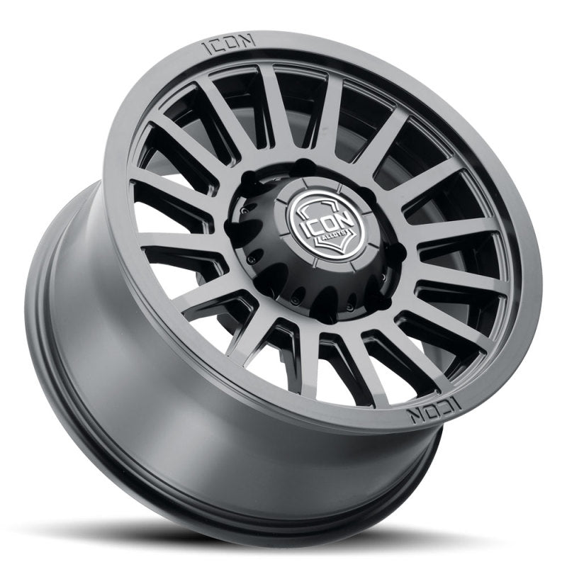 ICON Recon SLX 18x9 8x170 BP 6mm Offset 5.25in BS 125mm Hub Bore Satin Black Wheel 3618908152SB 3618908152SB Photo - Unmounted