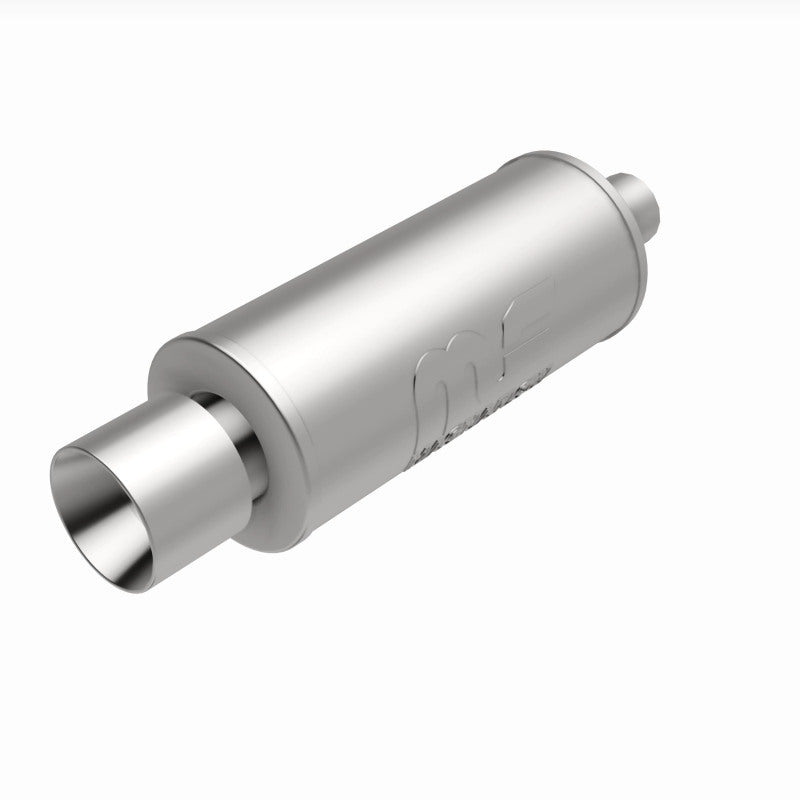 MagnaFlow 6" Round Center/Center Performance Muffler With Tip 14817 360 Degree Image Set