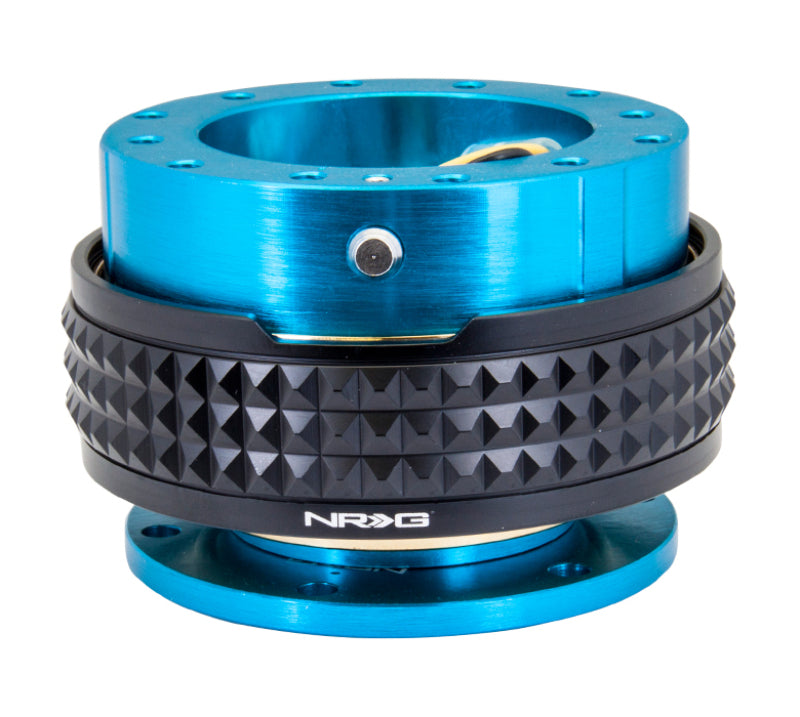 NRG Quick Release Kit - Pyramid Edition - New Blue Body / Black Pyramid Ring SRK-210NB/BK SRK-210NB/BK Photo - Primary