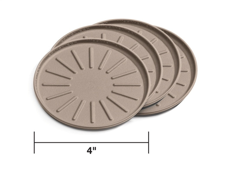 WeatherTech Round Coaster Set - Terracotta 8A4CSTTC 8A4CSTTC Photo - Primary
