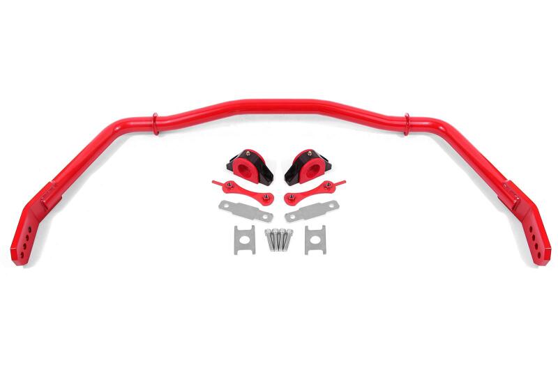 BMR Suspension BMR 05-14 Ford Mustang Front Hollow 38mm Sway Bar Kit w/ Bushings - Red SB754R SB754R User 1