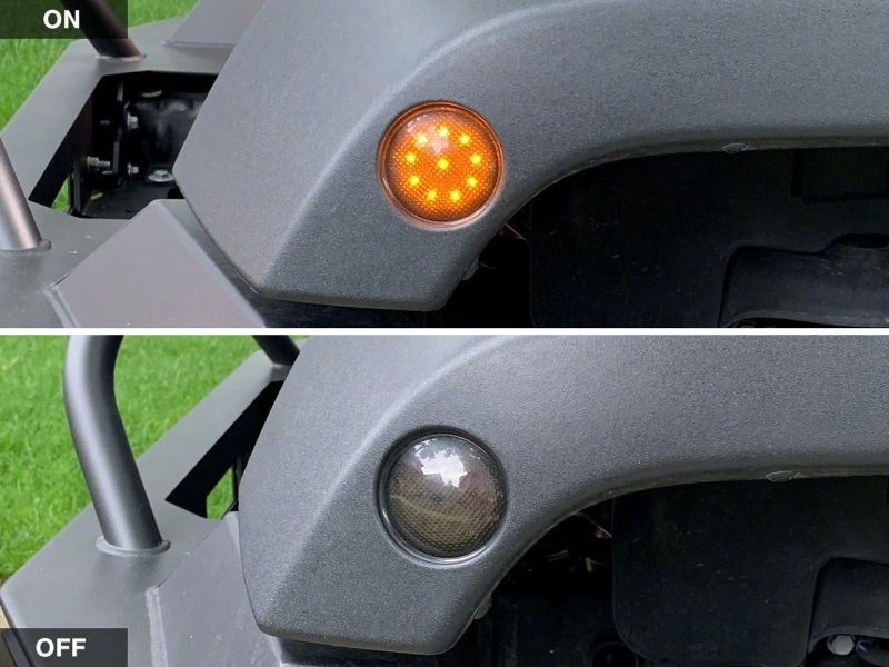 Raxiom 07-18 Jeep Wrangler JK LED Side Marker Lights- Smoked J106752 J106752 Photo - Close Up