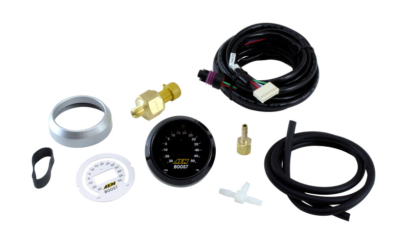 AEM Electronics 52mm Digital Boost Gauge 50 PSI 30-4408 Photo - Primary