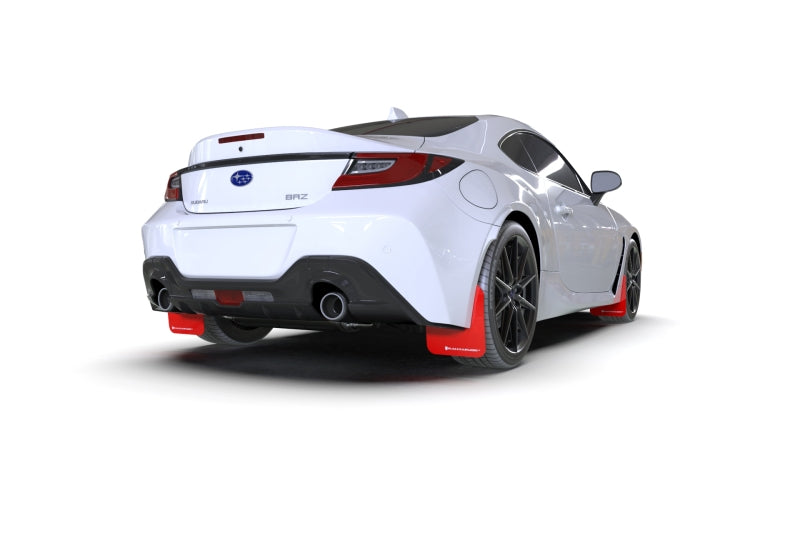 Rally Armor 2022+ Subaru BRZ / 2022+ Toyota GR86 Red UR Mud Flap w/ Black Logo MF99-UR-RD-BLK MF99-UR-RD-BLK User 2