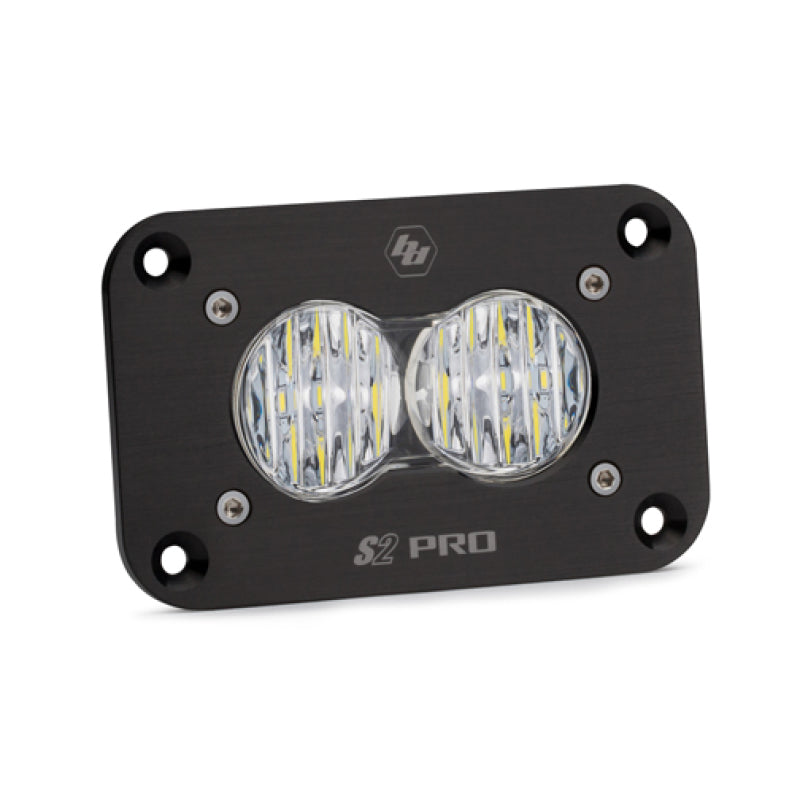 Baja Designs S2 Pro Flush Mount Wide Cornering Pattern LED Work Light - Clear 481005 481005 Photo - Primary