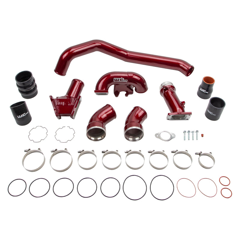 Wehrli 06-07 GMC/Chevrolet 6.6L Duramax Stage 1 High Flow Intake Bundle Kit - WCFab Grey WCF100323-GRY WCF100323-GRY Photo - Primary