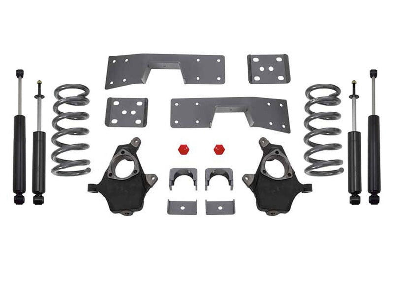 MaxTrac 99-06 GM C1500 2WD V8 4in/6in Lowering Spindle Kit K330946-8 K330946-8 Photo - Primary