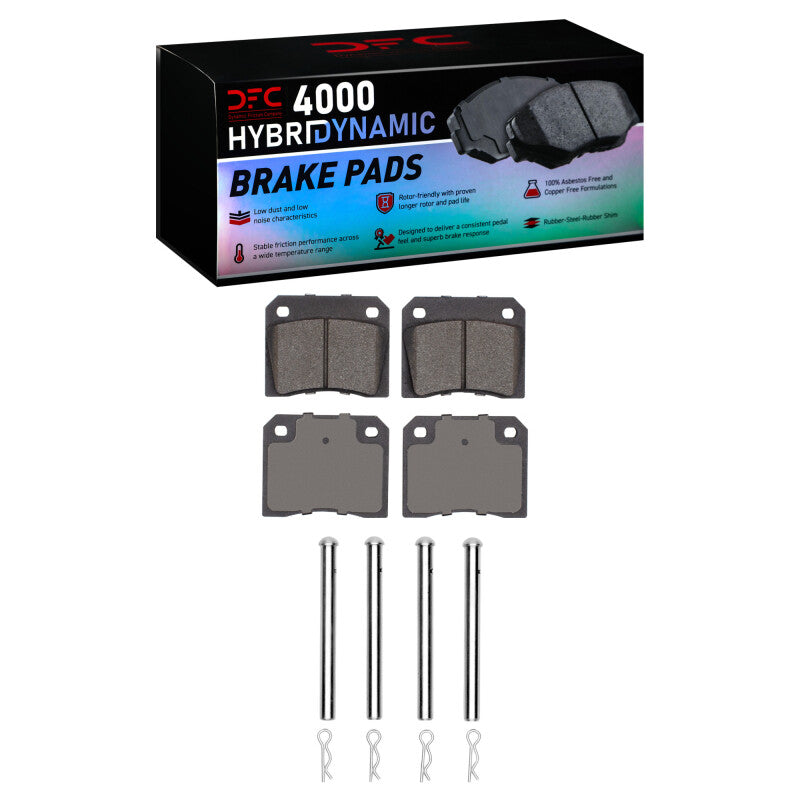 DFC DFC 4000 HybriDynamic Brake Pads Brakes, Rotors & Pads Brake Pads - OE main image