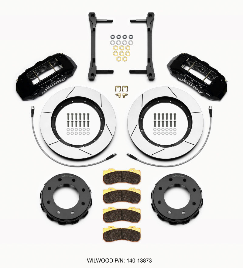 Wilwood TX6R Front Kit 15.00in Black 2011-2015 GM Truck/SUV 2500 140-13873 140-13873 Photo - Primary