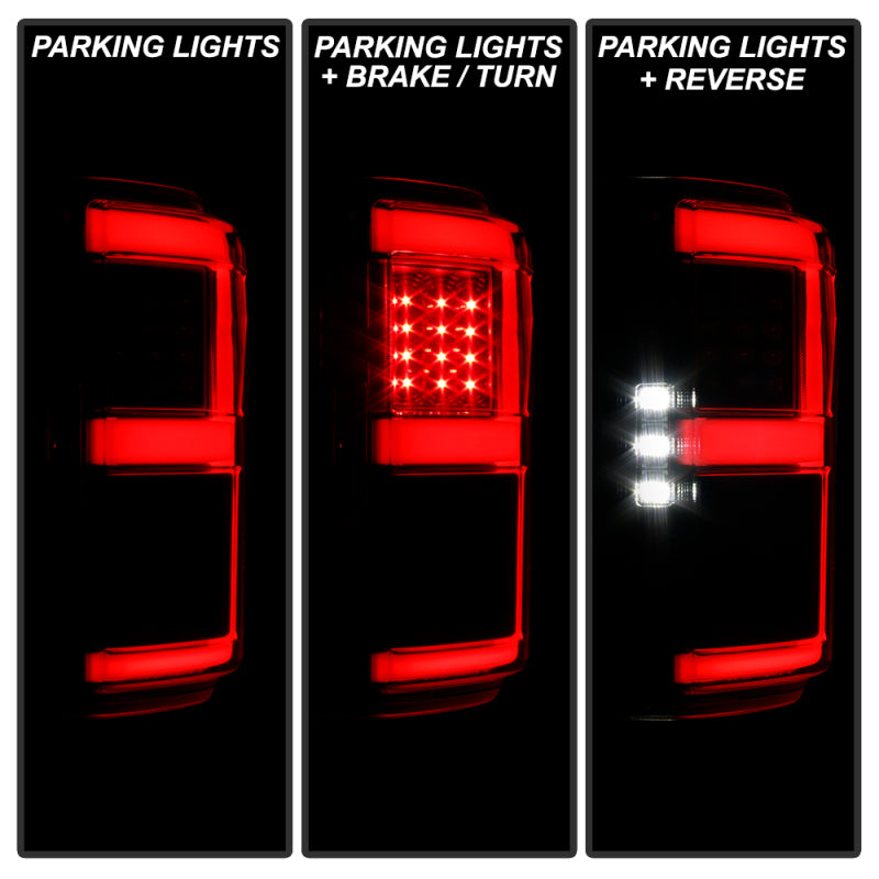 SPYDER 18-20 Ford F150 w/ Rear Blind Spot LED Tail Lights - Black (ALT-YD-FF15018BS-LED-BK) 5088550 5088550 User 5