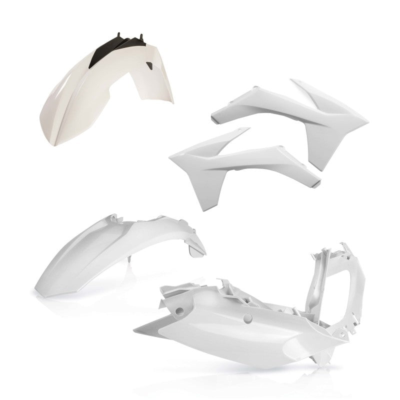 Acerbis 11-12 KTM SX/SX-F/XC/XC-F Plastic Kit - White 2205470002 2205470002 Photo - Primary