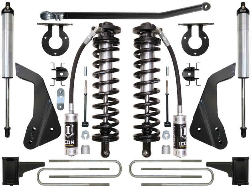 ICON 05-07 Ford F-250/F-350 4-5.5in Stage 2 Coilover Conversion System K63112 K63112 Photo - Primary