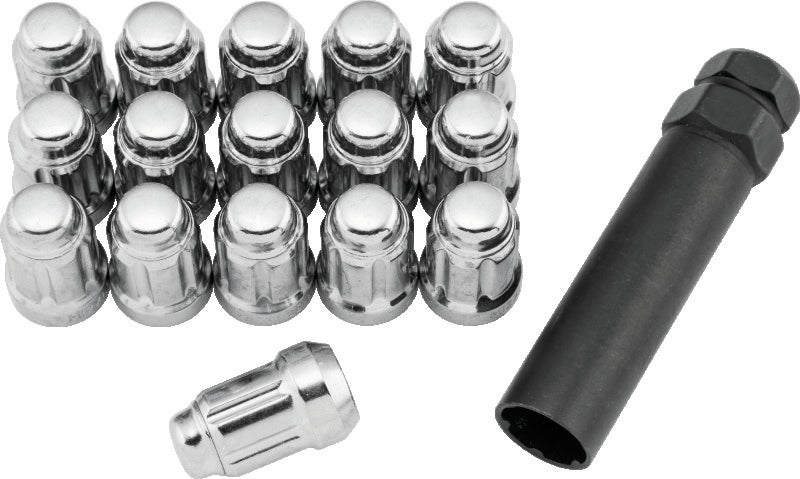 QuadBoss Spline Lug Nuts 12X1.25 Silvr 608816 608816 Photo - Primary