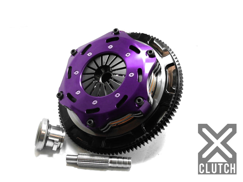 XCLUTCH 91-98 Nissan 180SX S13 2.0L 7.25in Twin Solid Ceramic Clutch Kit XKNI18521-2E XKNI18521-2E Photo - Primary
