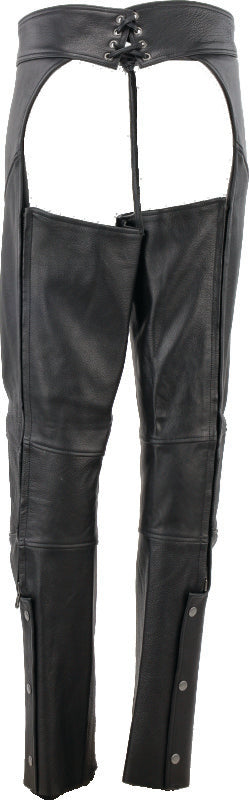 Kuryakyn Leather By River Road Sierra Leather Chaps Black Womens - Small 094449 094449 User 1