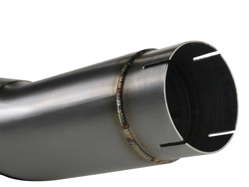 aFe MACH Force-Xp 2-1/2in Stainless Steel Down-Pipe Back Exhaust System 49-36308 Photo - Unmounted