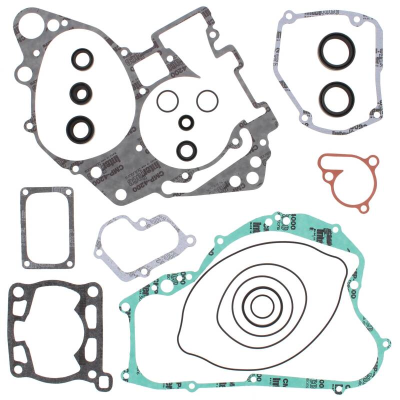 Vertex Pistons Vertex Gaskets 01-03 Suzuki RM125 Complete Gasket Kit w/ Oil Seals 811549 811549 Photo - Primary
