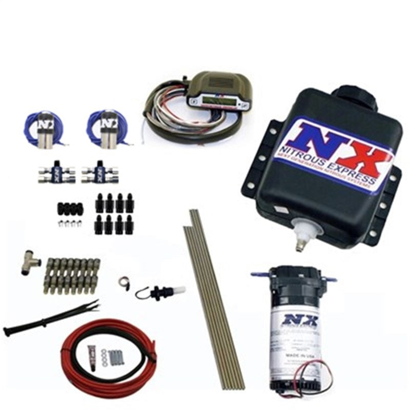 Nitrous Express Direct Port Water Injection 8 Cyl Stage 3 w/Hardlines 15132H 15132H Photo - Primary