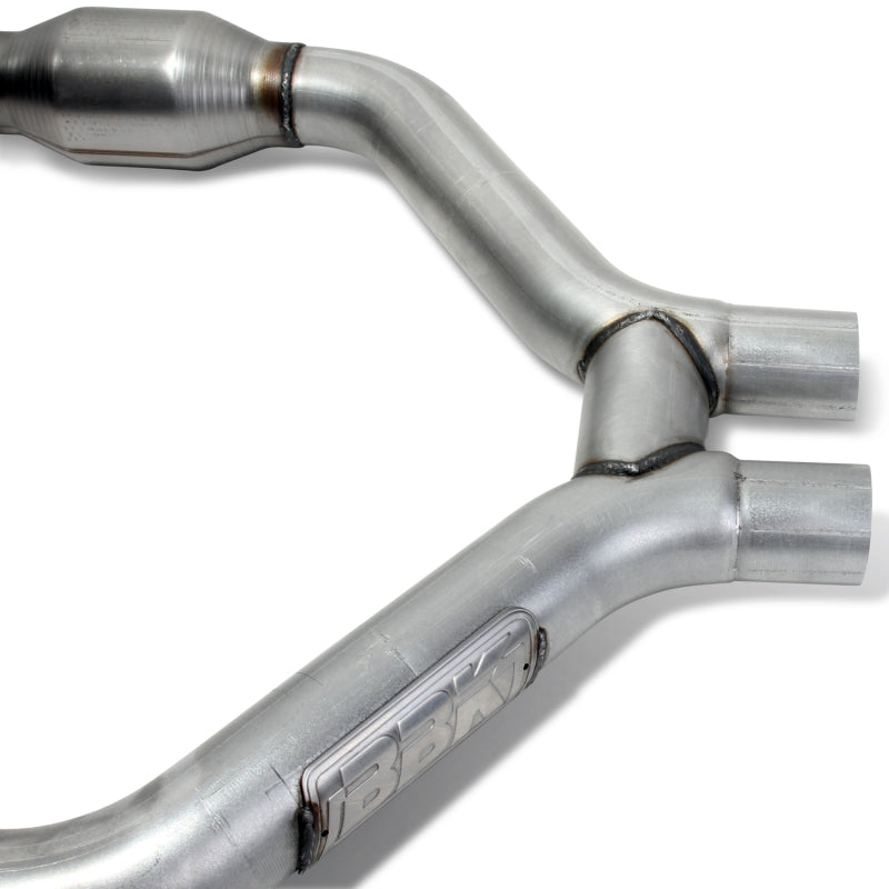 BBK Performance 2015-16 Mustang V6 Short Mid H Pipe with Converters 1465 User 2