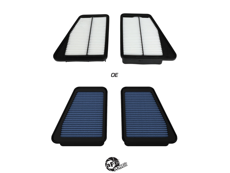 aFe 18-21 Kia Stinger V6-3.3L (tt) Magnum FLOW OE Replacement Air Filter w/ Pro 5R Media 30-10317 30-10317 Photo - Unmounted