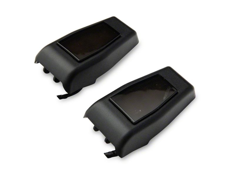 Raxiom 07-18 Jeep Wrangler JK w/ Hard Top Axial Series Rear Window Glass Hinge LED Lights J153594 J153594 Photo - Close Up
