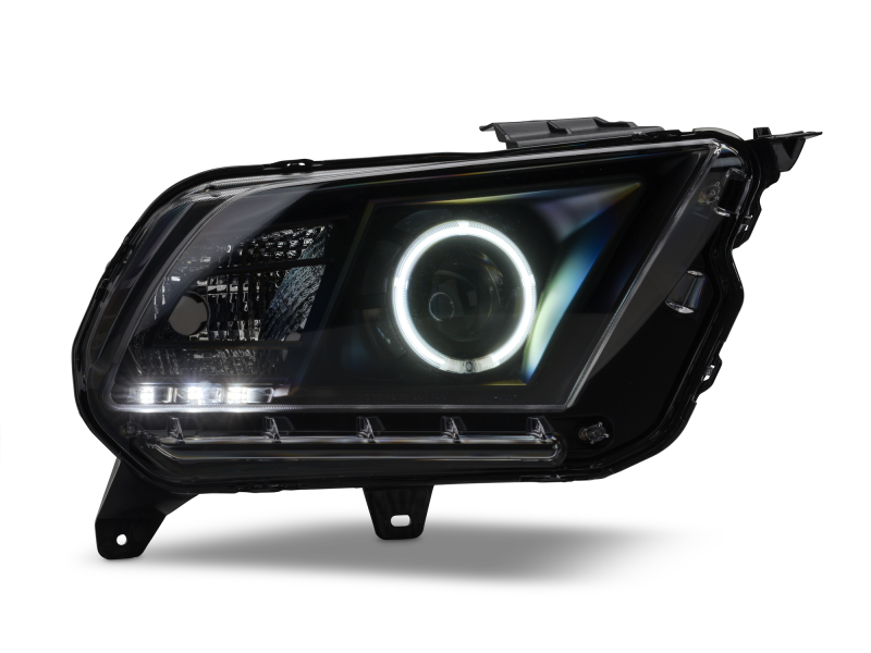 Raxiom 10-12 Ford Mustang w/ Headlights CCFL Halo Projector Headlights- Black Housing (Clear Lens) 101685 101685 Photo - Primary