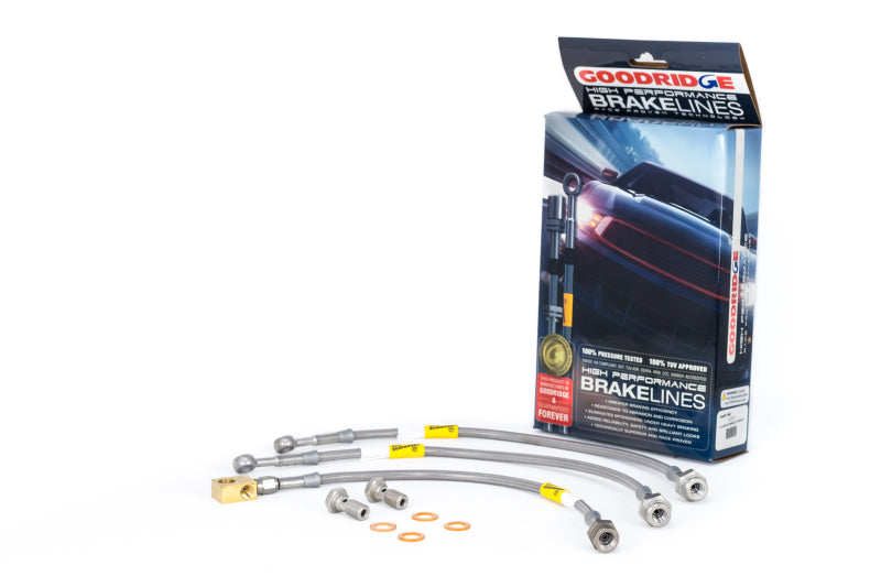 Goodridge Stainless Steel Brake Line SS BR 69-76 Chevy Camaro 12212 Photo - Primary