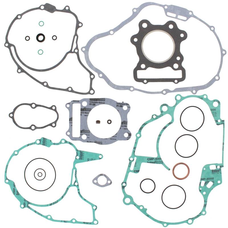 Vertex Pistons Vertex Gaskets 88-00 Honda TRX300 Fourtrax Complete Gasket Kit 808900 808900 Photo - Primary