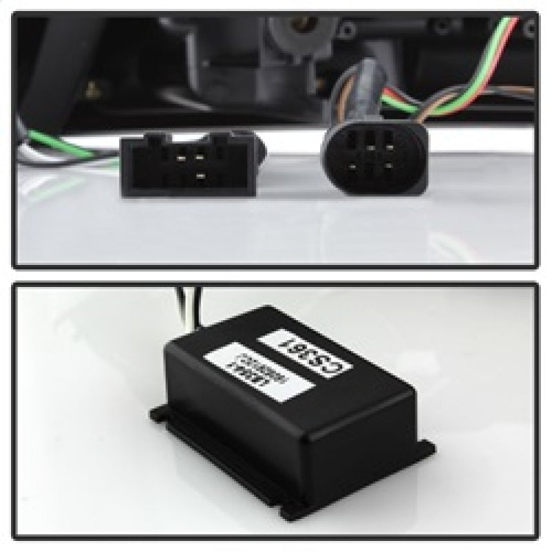 Spyder 08-12 Audi A5 LED Tail Lights - Red Clear ALT-YD-AA508V2-LED-RC 5083258 5083258 Photo - Unmounted