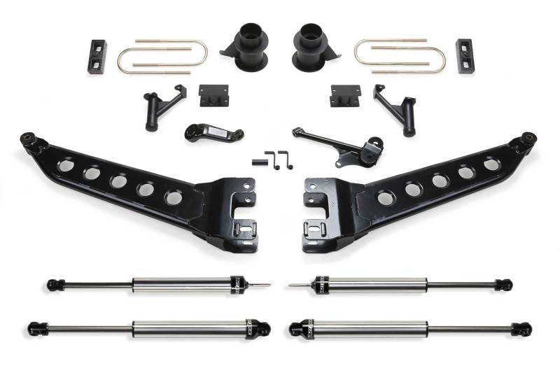 Fabtech 13-16 Ram 3500 4WD w/Factory Radius Arms 5in Radius Arm System w/DL Shocks K3071DL K3071DL Photo - Primary
