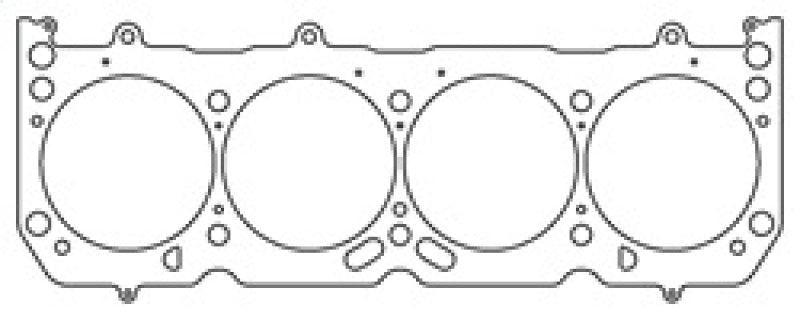 Cometic Gasket 4.400 MLS Head Gasket .040 - Olds V8 CAGC5810-040 C5810-040 Photo - Unmounted