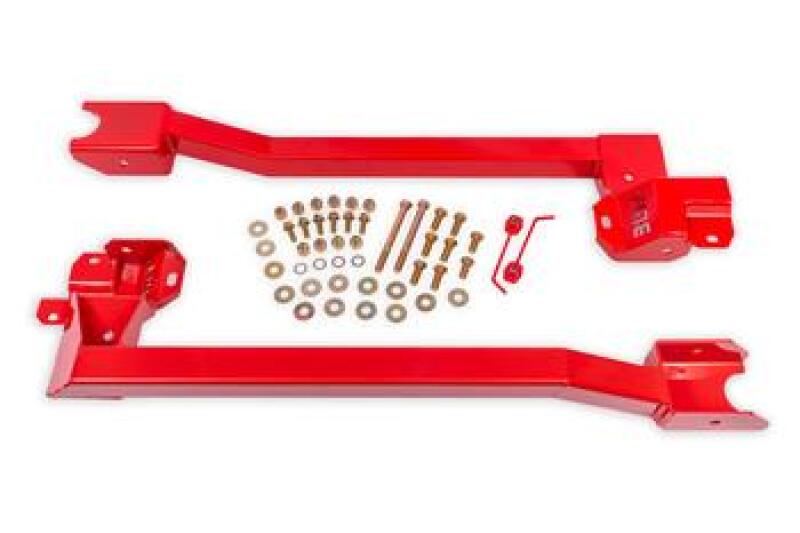 BMR Suspension BMR 74-81 GM 2nd Gen F-Body Bolt-On Subframe Connectors - Red SFC321R SFC321R User 1
