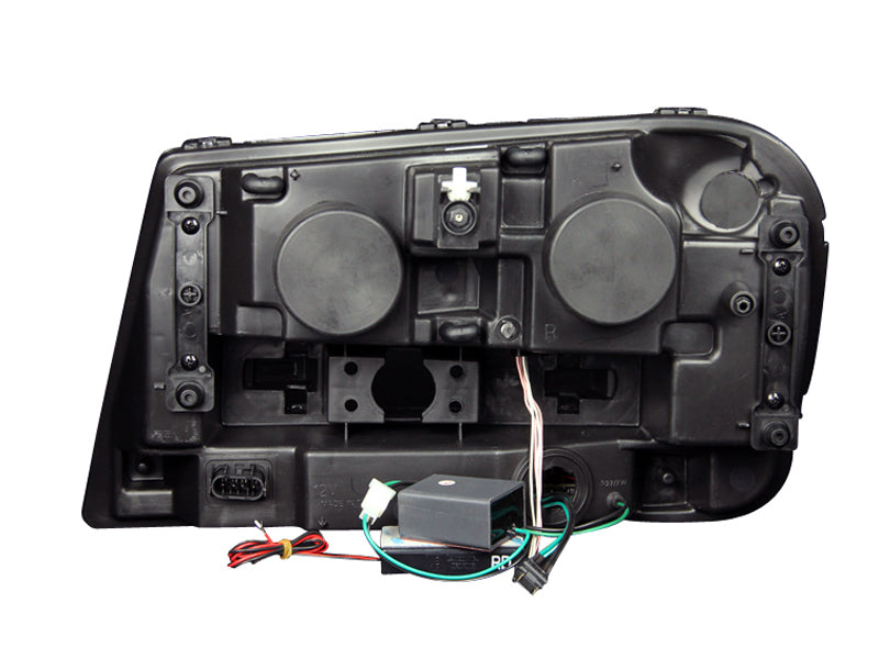 Anzo 2002-2009 Chevrolet Trailblazer Projector Headlights w/ Halo Black 111127 Photo - Unmounted