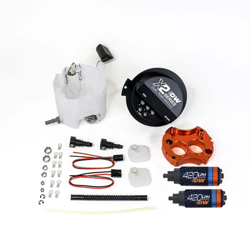 DeatschWerks X2 Series Fuel Pump Module w/ 2 DW420s For 2010-15 Camaro LS 3.7 V6 9-421-7002 9-421-7002 Photo - Primary