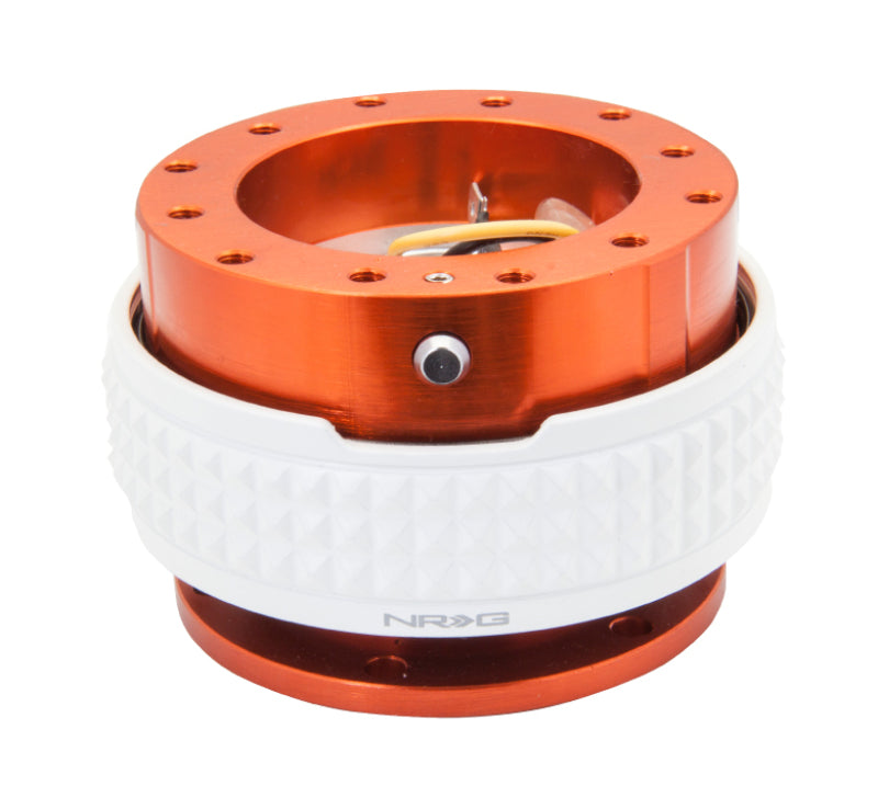 NRG Quick Release Kit - Pyramid Edition - Orange Body / Glow In The Dark Pyramid Ring SRK-210OR/GL SRK-210OR/GL Photo - Primary