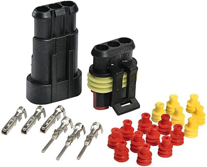 Hella CONN SET - 2 PIN SUPERSEAL 744806801 Photo - Primary