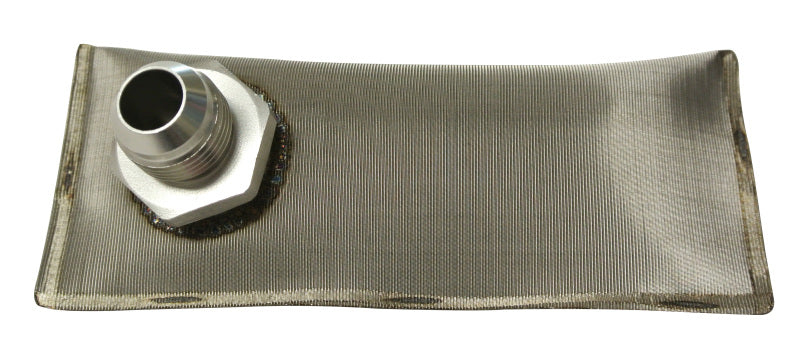 Fuelab In-Tank Fuel Sock Kit, 75 micron stainless steel w/ -10AN adaptor 83801 Photo - Primary