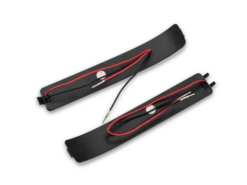 Raxiom 09-14 Ford F-150 Axial Series White LED Mirror Turn Signal- Clear T556985 T556985 Photo - Close Up