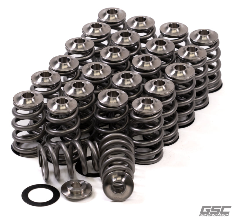 GSC Power Division GSC P-D Nissan VQ35 High Pressure Conical Valve Spring Titanium Retainer and Spring Seat Kit 5015 5015 User 1