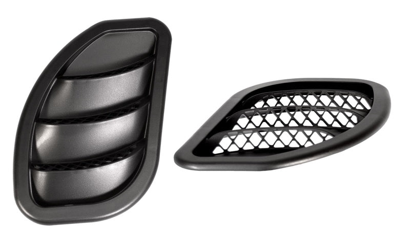 Daystar 2007-2018 Jeep Wrangler JK Hood Side Vent Kit Right and Left Black Pair KJ71048BK KJ71048BK Photo - Primary