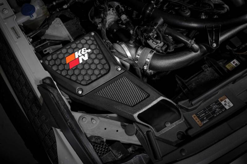 K&N Engineering K&N 2021 Ford Bronco V6-2.7L F/I Aircharger Performance Intake 63-2619 63-2619 Photo - Mounted