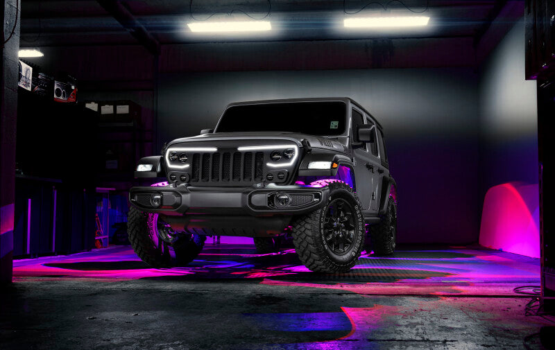 ORACLE Lighting Oracle VECTOR Series Full LED Grille - Jeep Wrangler JL/JT - NA 5837-PRO 5837-PRO Photo - lifestyle view