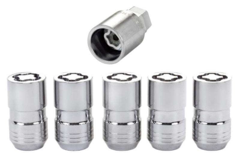 McGard Wheel Lock Nut Set - 5pk. (Cone Seat) M14X1.5 / 22mm Hex / 1.639in OAL - Chrome 24515 24515 User 1