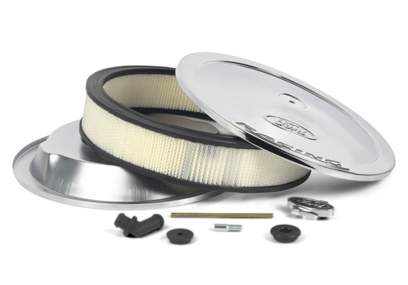 Ford 13in Dia Air Cleaner Kit Chrome FRD302-351 302-351 Photo - Unmounted