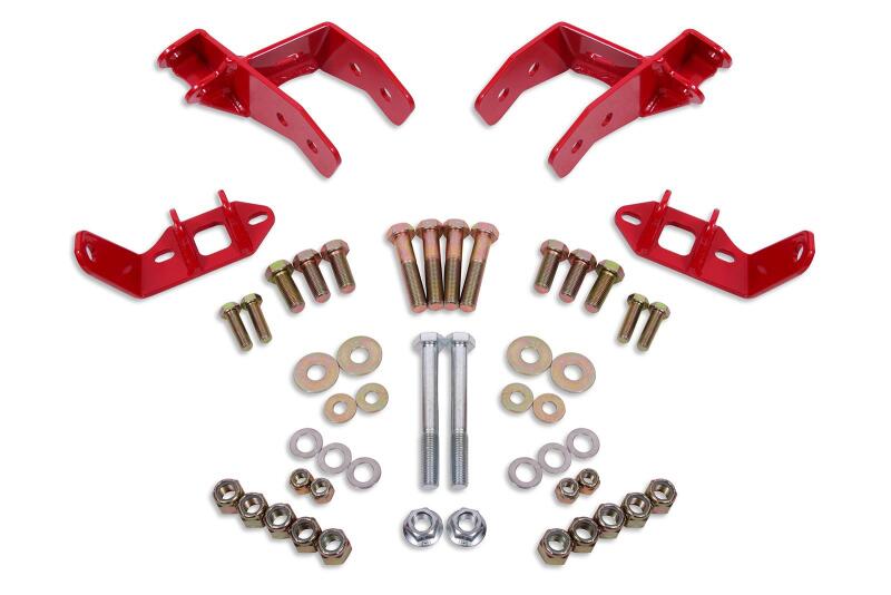 BMR Suspension BMR 78-87 G-Body Coilover Conversion Kit Rear Non-adj Shock Mount w/o CAB - Red CCK461R CCK461R User 1