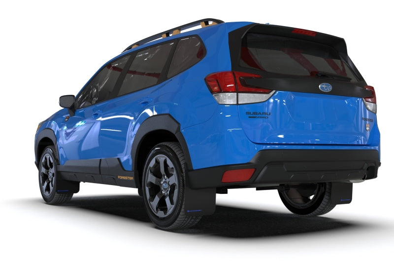 Rally Armor 2022 Subaru Forester (Incl. Wilderness) Black UR Mud Flap w/ Blue Logo MF82-UR-BLK/BL MF82-UR-BLK/BL User 1