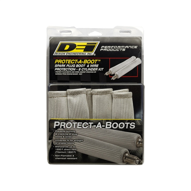 DEI Protect-A-Boot Sleeve - 1-1/4in I.D. x 6in - 8-pack - Silver 10552 10552 Photo - Unmounted