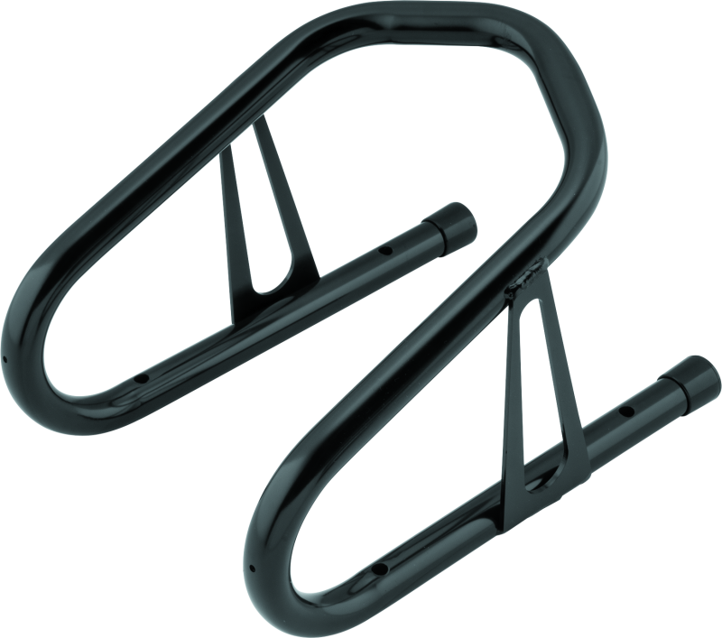 BikeMaster 6-1/2in Wheel Chock - Black 152274 152274 Photo - Primary