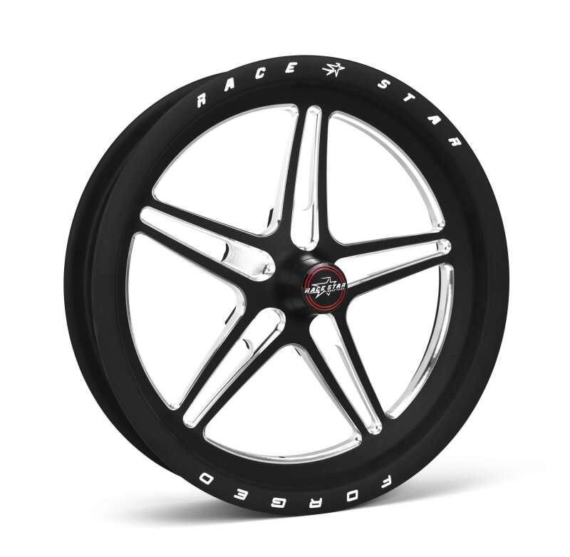 Race Star 63 Pro Forged 15x3.50 Lug Mount 5x4.75 BC / 2.25in. BS Wheel - Black Anodized/Machined 63-53547252B 63-53547252B User 1