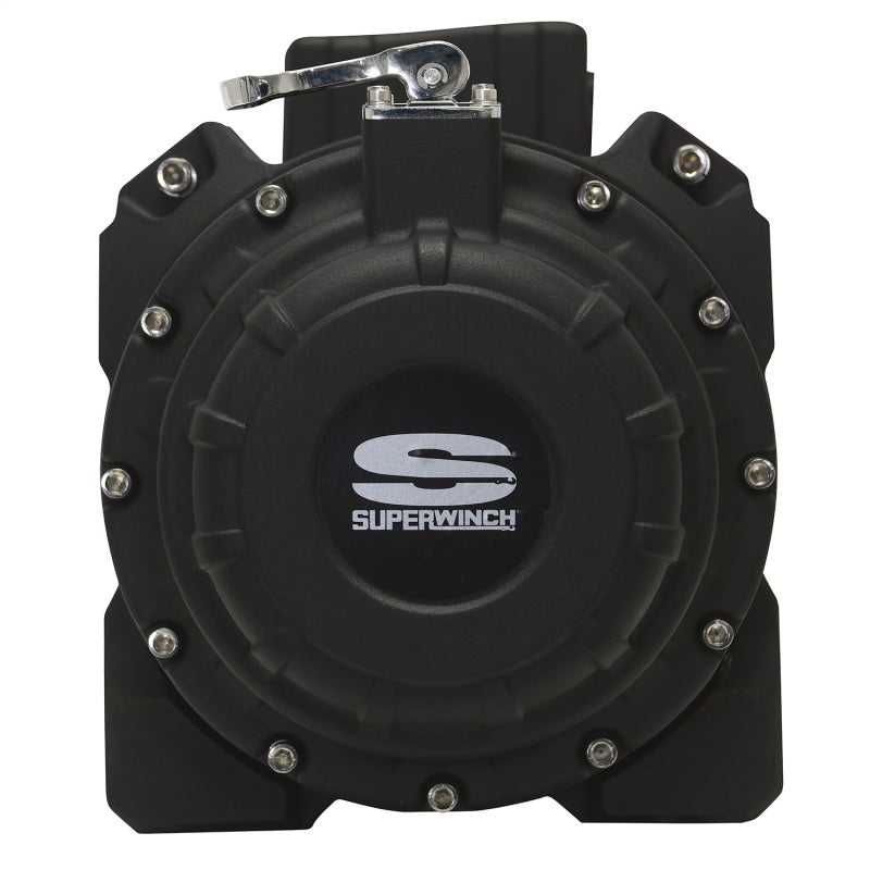 Superwinch 18000 LBS 12V DC 33/64in x 79 ft Synthetic Rope Tiger Shark 18000SR Winch 1518001 1518001 Photo - Unmounted